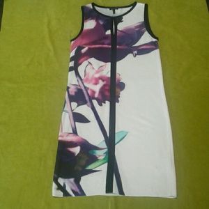 Escada Floral knit dress